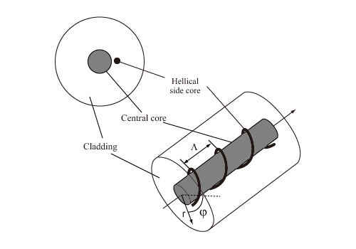 図：CCC ファイバーの構造